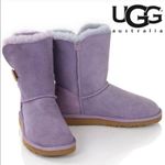 UGG  Purple Bailey Button Boots   Photo 3