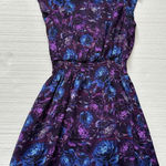 Forever 21 Y2K Dark Floral Fairy Grunge Babydoll Dress Size M Whimsigoth Aria Photo 0