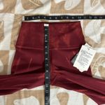 Lululemon NWT  | Wunder Train High Rise Crop 23" Red Leggings | Women's Size 2‎ Photo 8