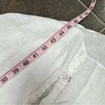 Frank & Eileen Rory Linen Long Sleeve Maxi Shirtdress Button Dress White Small Photo 11