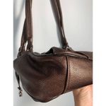 Brighton  Bronze Metallic Leather Shoulder Purse Photo 6