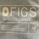 FIGS Heather Indigo Blue Casma Scrub Top Size XS Photo 11