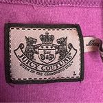 Juicy Couture Y2K  Sz L Pink Terry Short Sleeve Sweatshirt Photo 5