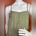 Z Supply  Light Green Maxi Dress Size Medium.   E11 Photo 10