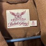 Faded Glory 🔥 Brown Women's Pea Coat Size XS Photo 2