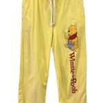Disney Winnie The Pooh Cropped Pajama Pants Loungewear Yellow Large Photo 9
