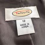 Talbots Vintage  Velvet Multicolor Paisley Blazer | Cotton-Silk Photo 5