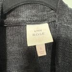 Knox Rose Women's Black Boho Whimsygoth Velveteen Cardigan Sweater - Size Small Photo 3