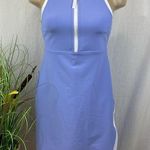 Sage Collective Blue & White Sleeveless Athletic Sport Racerback Tennis Dress S Photo 0