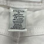 Croft & Barrow  White High Rise Straight Stretch Premium Denim Jeans Womens 10 Photo 5