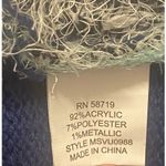 Notations NWT Christmas Holiday Ugly Sweater Womens Blue Polar Bear Snow Size XL Photo 7