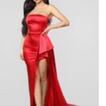 FashioNova Red Maxi Dress  Photo 1