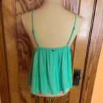 O'Neill O’Neill Green Feminine Lace Trimmed Tank Top Photo 8