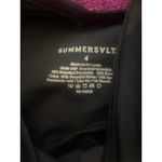 SUMMERSVLT Perfect Wrap One Piece Swimsuit Black Size 4 Summer Salt SUMMERSALT Photo 2