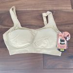 Shapermint Everyday Comfort Straps Wireless Shaping Bra Beige Size Medium Tan Photo 4
