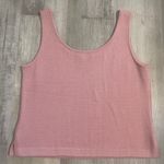 St. John  Knits Blush Low Scoop Neck Santana Knit Shell size medium Photo 10