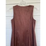 Her Universe Star Wars  Han Solo Brown Embroidered Suede Zipper Dress Costume Med Photo 7