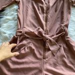 Marie Dusty Rose Studded Long Sleeve Romper Pink Photo 3