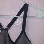 Athletic Seamless Grey Stretchy Sports Bra Gray Size XL Photo 1