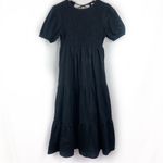 Petal and Pup  Black Midi Dress Photo 6