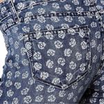 Paige Y2K  White Rose Skyline Ankle Peg Jeans Size 27 Photo 7