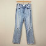 Pistola Denim Cassie Distressed Knees Straight Leg Jeans By My Side Size 27 Photo 2