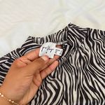 Princess Polly mesh zebra print body suit Photo 3