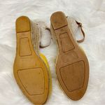 Maypole Golden Espadrille Wedge Reptile Embossed Golden Ochre 39/8 Photo 4