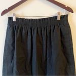 J.Crew Linen-cotton blend city skirt Mini Length NEW Size 6 Elastic Waistband Photo 2