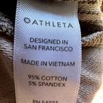 Athleta Farallon Cargo Crop Pants Pull On Drawcord Breathable Silt Taupe Tan 12P Photo 4