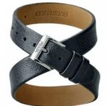 Prada  Black Leather Bracelet Photo 3