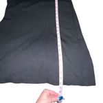 Talbots  Dress Women Size 2 Black Ponte Long Sleeve V Cross Over Neck Shift New‎ Photo 4