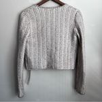 Theory Galinne speckle boucle blazer jacket Open Front Tweed S Photo 3