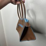 American Vintage vintage y2k 2000s Brown and blue shoulder bag Photo 6