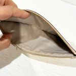 Coach  Cream Leather Top Zip Clutch Wallet Pouch Photo 2