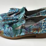 L'ATISTE L'Artiste Spring Step Klasik Paradise Turquiose Loafer Size 37 Artsy Maximalism Photo 5