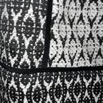 J.Crew Black & White Textured Block Print Mini Skirt With Pockets EUC Size 8 Photo 7