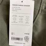 Athleta Venice High Rise Cargo Jogger Medium Moss #410789 size Extra Large Photo 3