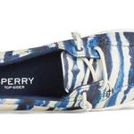 Sperry NEW TOP-SIDER Lounge 2 Lace-Up Sneaker Navy Womens Athletic Slip On 6.5 Photo 2