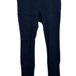 BCBGMAXAZRIA Navy Blue Jean Stretch Pull On Skinny Pants Photo 0