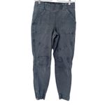 Spanx  Womens Gorpcore Ankle Zip Stretch Twill Cargo Jogger Pants Size M Gray‎ Photo 2
