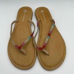 Antonio Melani Women's Laiken Jeweled Flip Flops Size 10M. NWOT Photo 0
