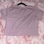 Aerie Dusty Mauve Cropped T-Shirt – Size XL | Like New | Soft & Boxy Fit Photo 1