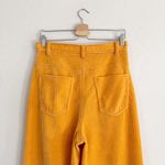 Urban Outfitters UO Lena Chenille Wide Leg Pants Pumpkin Orange Women’s Size 8 Photo 6