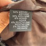 Lafayette 148 New York Tweed Pencil Skirt Blue/Black/White Women's Size 2 Blue Photo 5