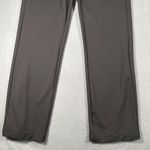 Bamans Womens Small Black Straight Leg Casual Dress Pants Pockets Stretch Photo 1