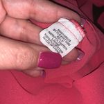 Akira  Chicago Coral Pink Open Sleeve Lined Blouse Size Medium Photo 4