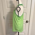 Adidas Women's Lime Green Razorback Tank Top Photo 2