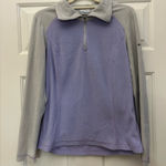 Columbia  Women's Lavender and Light Gray Cowl Sweater Photo 0