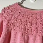 Talbots Pink Sweater Women's Size Medium Preppy Knit Cotton Photo 2